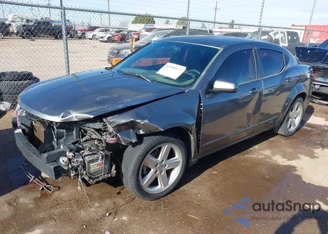 2013 Dodge Avenger Sxt from USA, damaged, VIN 1C3CDZCB8DN664062